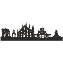 SAGOMATA ® - Lampada skyline Milano CONSEGNA GRATIS IN TUTTA ITALIA