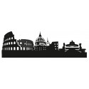 SAGOMATA ® - Lampada skyline Roma CONSEGNA GRATIS IN TUTTA ITALIA