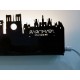 SAGOMATA ® - Lampada skyline Parigi (Paris) 30cm CONSEGNA GRATIS IN TUTTA ITALIA